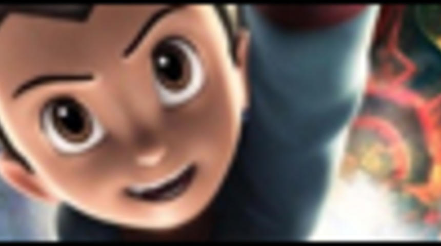 Affiche officielle du film d'animation Astro Boy