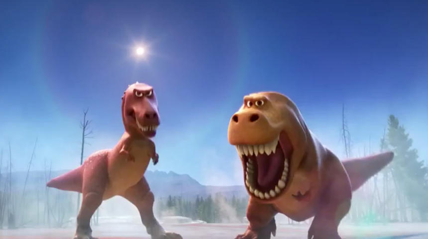 Pré-bande-annonce du film de Pixar, The Good Dinosaur