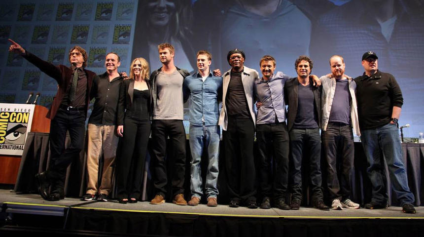La distribution du film The Avengers dévoilée lors du Comic-Con